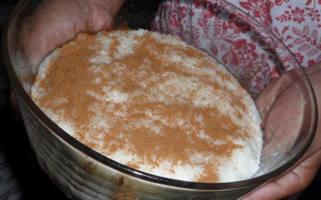 Mingau de tapioca
