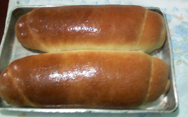 Pão caseiro simples