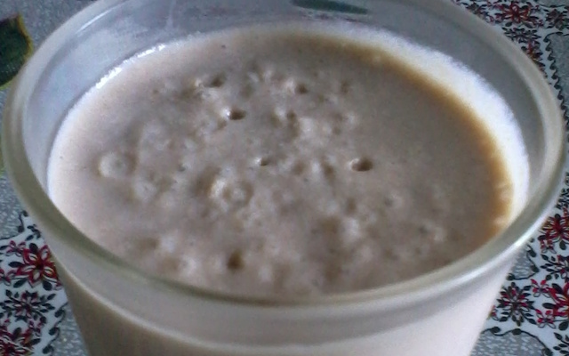 Vitamina de mamão com banana