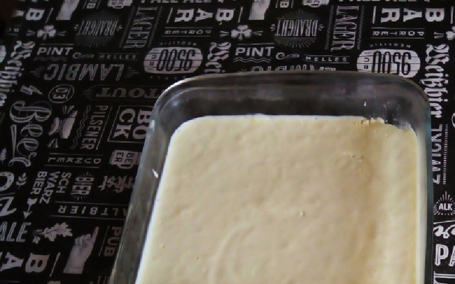 Mousse de leite em pó