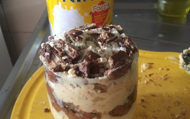 Escondidinho de Kit Kat