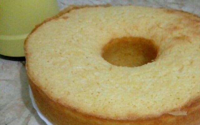 Bolo de macaxeira ou aipim
