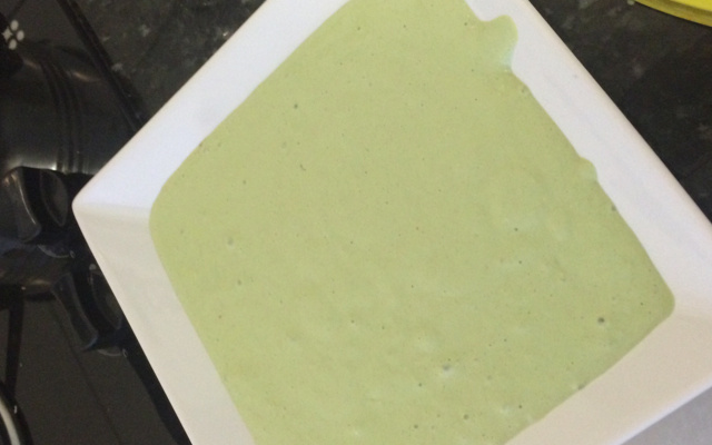 Molho verde delicioso