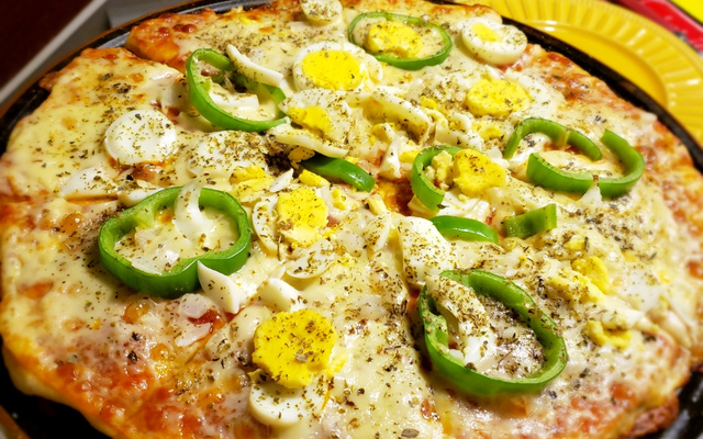 Massa pizza para poucas pessoas