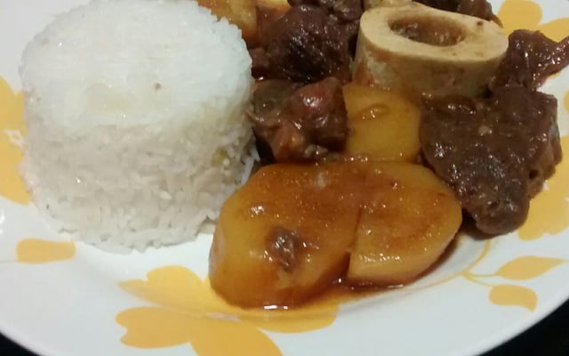 Músculo ao molho de cerveja preta