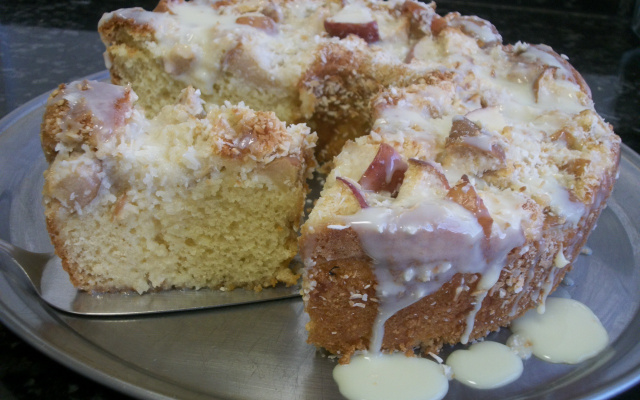 Bolo delicioso de maçã