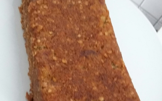 Bolo integral com iogurte e banana