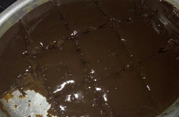 Bolo de chocolate simples