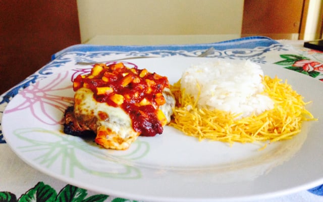 Bife de alcatra à pizzaiola