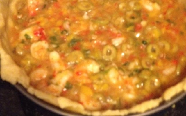 Empadão de camarão