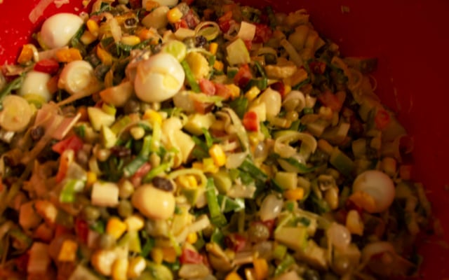 Salada de ALHO PORÓ 