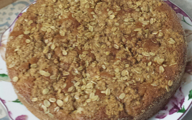 Bolinho integral de maçã e banana