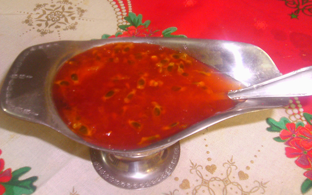 Molho agridoce para chester ou carnes suínas