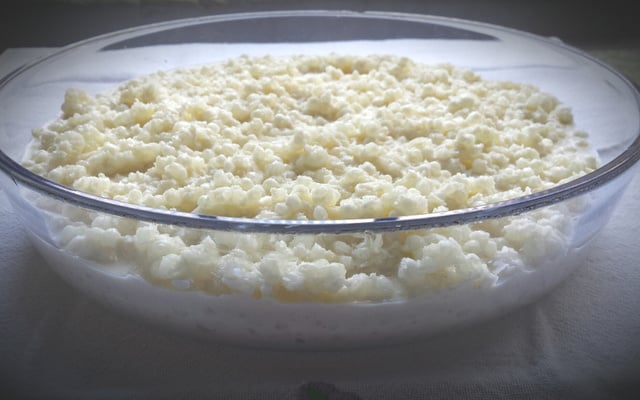 Sobremesa de tapioca fácil
