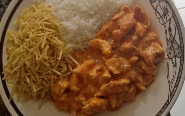 Estrogonofe de frango muito saboroso