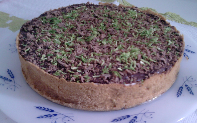 Torta de limão com ganache