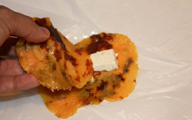 Banana da terra com queijo