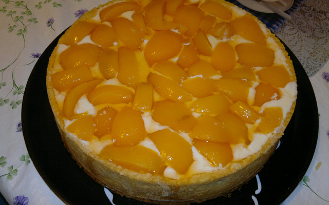 Torta de pêssego
