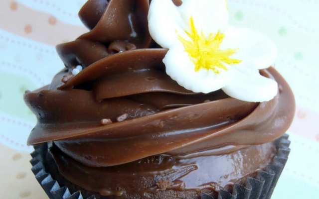 Cupcake de chocolate