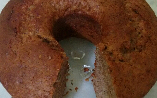 Bolo de banana fofinho