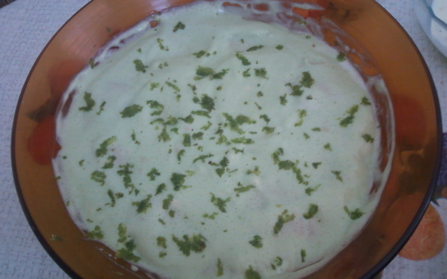 Pavê de mousse de limão