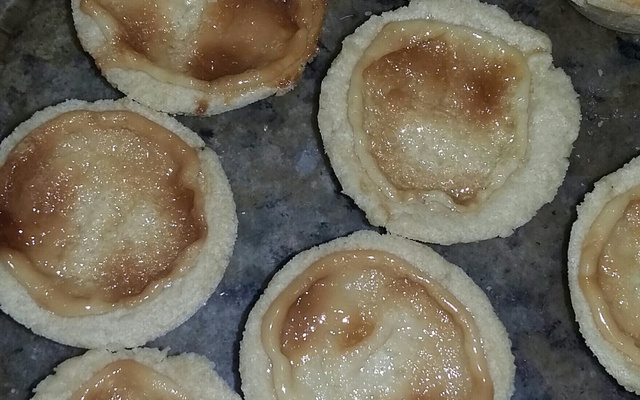 Empada de doce de leite