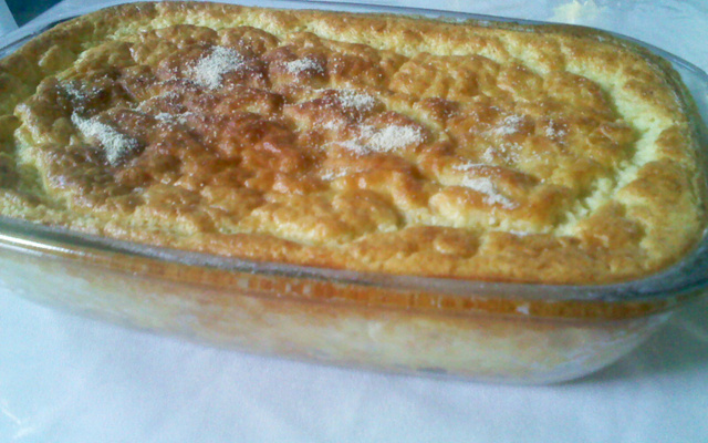 Souflé de legumes cremoso