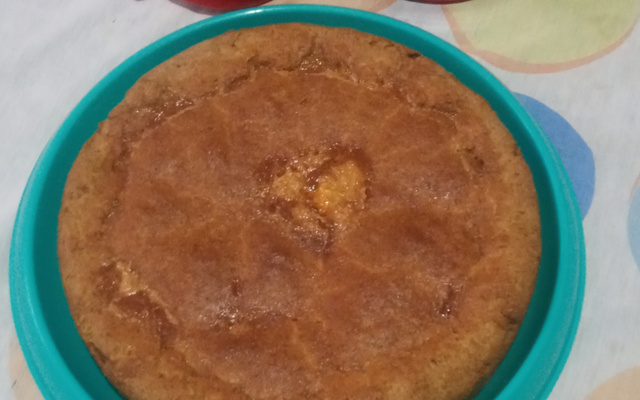 Torta de shimeji com alho poró e cream cheese