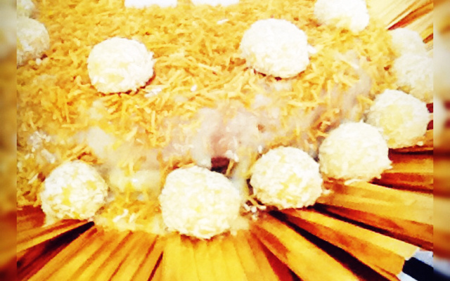 Bolo junino de milho e coco