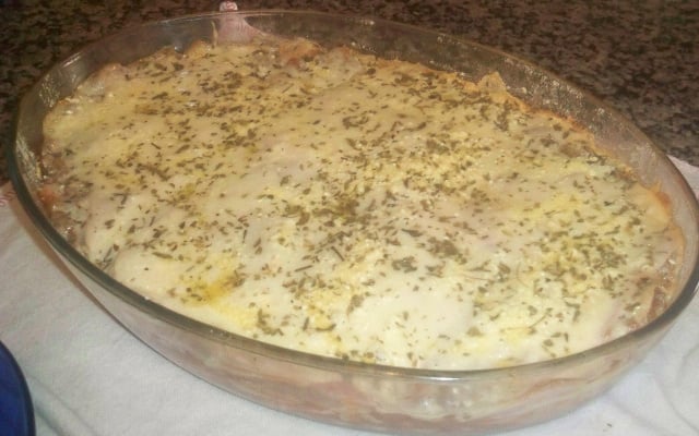 Lasanha de carne moída