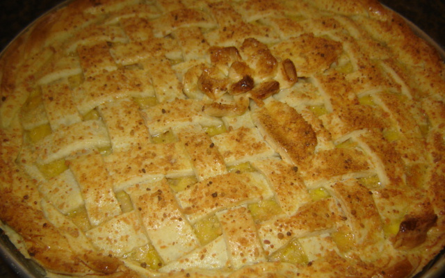 Empadão de frango com catupiry