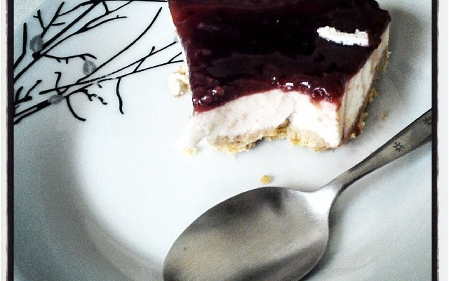 Cheesecake de amora light