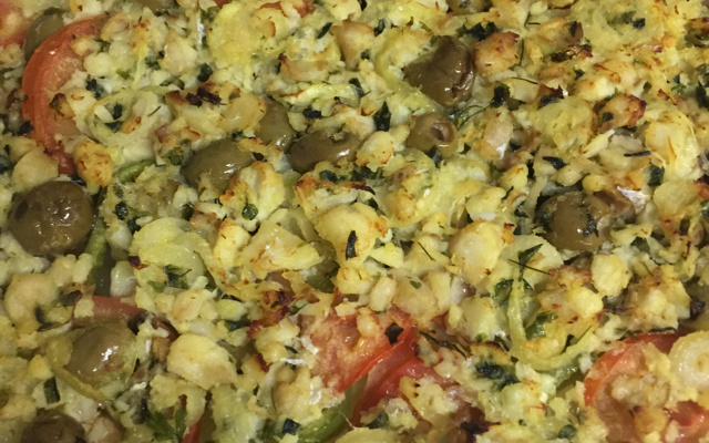 Polaca do Alasca ao forno