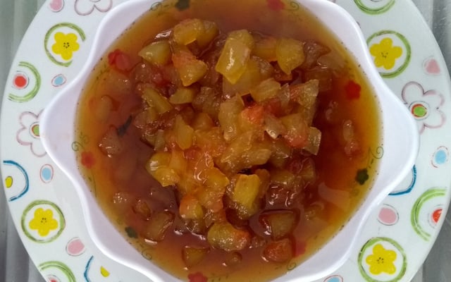 Doce de casca de melancia