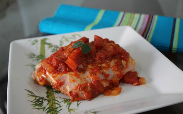 Filé de frango à parmegiana