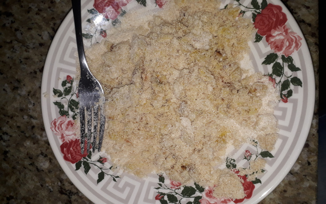 Farofa doce de banana