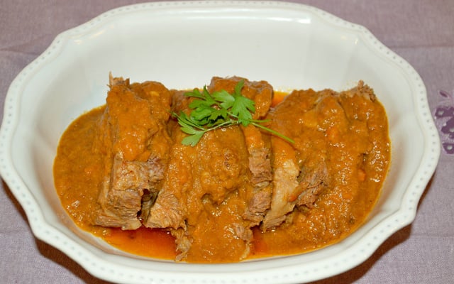 Lombo de porco na pressão