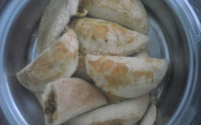 Pastelzinho de forno com guaraná