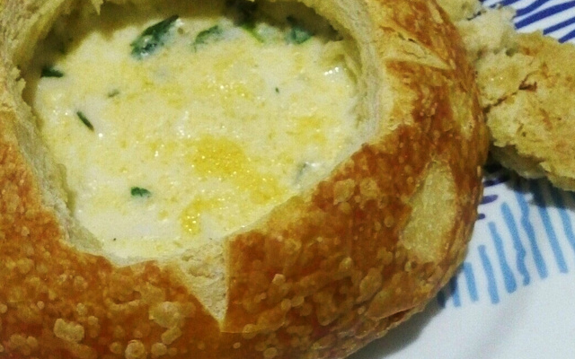 Sopa creme de palmito