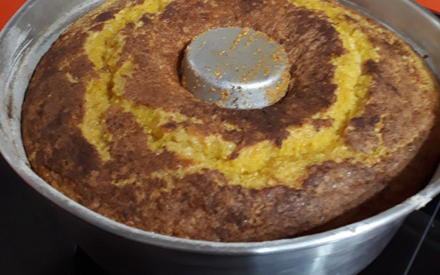 Bolo de milho cremoso