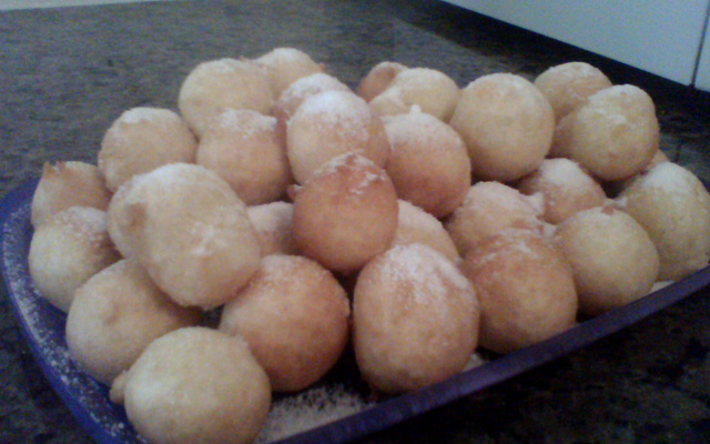 Bolinho de chuva sem leite