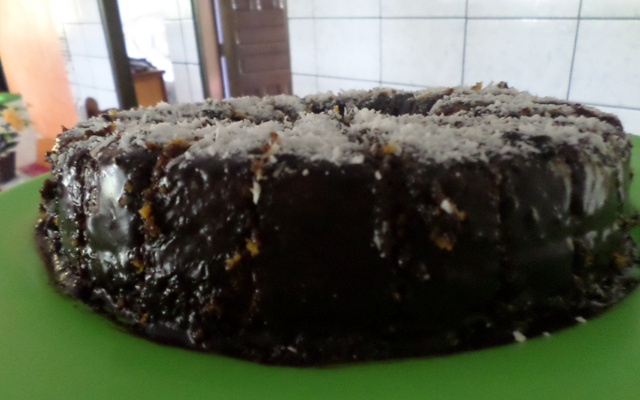 Cobertura de chocolate sem leite condensado