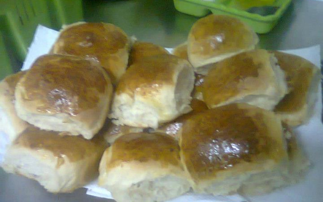 Minipão de linguiça