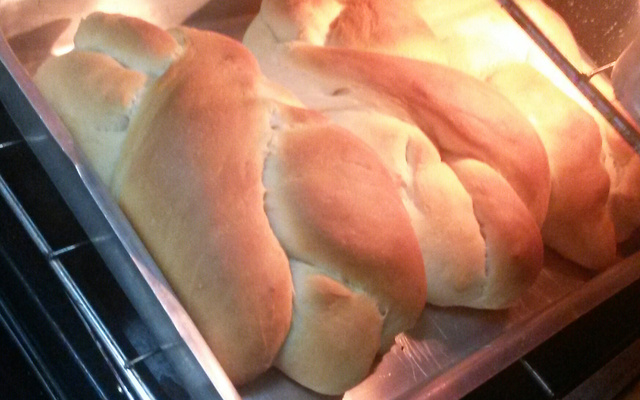 Pão doce de leite condensado de liquidificador