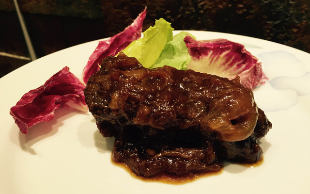 Fraldinha ao molho de cebola