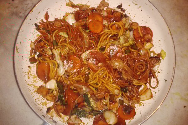Yakisoba tradicional