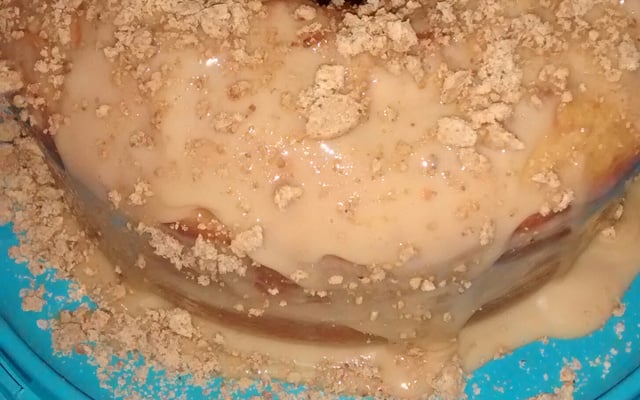 Bolo junino de paçoca