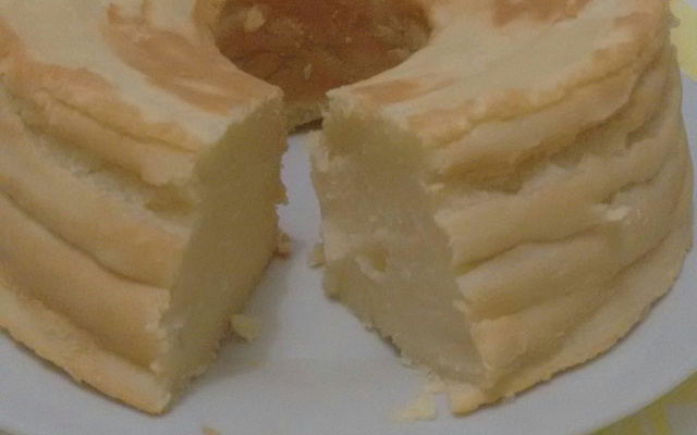 Bolo de leite de liquidificador