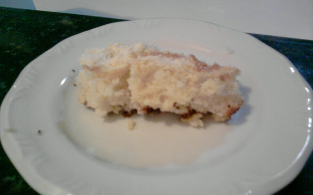 Bolo bombocado de coco