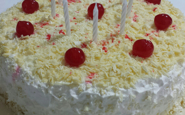 Bolo Floresta Branca